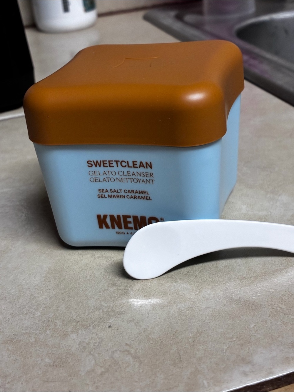 SWEETCLEAN Gelato Cleanser - Sea Salt Caramel (Blue & Brown)
